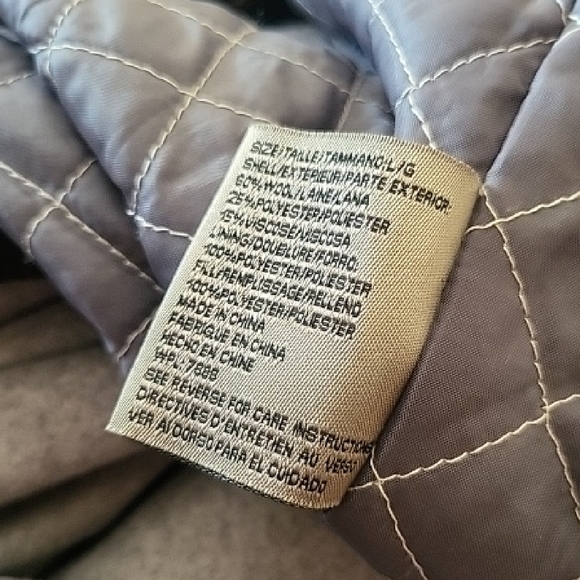 Utex Women's Plaid Barn Jacket Vintage Wool Blend - Picture 7 of 8